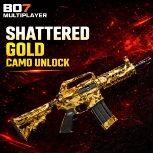 Black Ops 7 – Shattered Gold Camo (Multiplayer Gold) Black Ops 7 – Shattered Gold Camo (Multiplayer Gold)