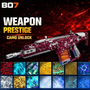 Black Ops 7 – Weapon Level Prestige Camo Boost Black Ops 7 – Weapon Level Prestige Camo Boost
