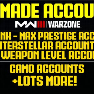 MWIII / Warzone: Premade Accounts