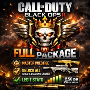 Xbox – BO2 Full Package (Prestige, Unlock All, Legit Stats and More!) Xbox – BO2 Full Package (Prestige, Unlock All, Legit Stats and More!)