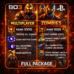 PlayStation BO3 – Multiplayer & Zombies Full Package PlayStation BO3 – Multiplayer & Zombies Full Package