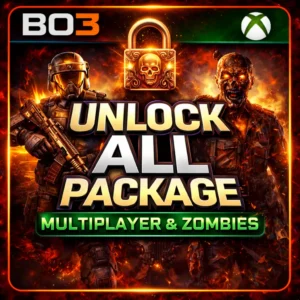 Xbox BO3 – Multiplayer/Zombies Unlock All Packages Xbox BO3 – Multiplayer/Zombies Unlock All Packages
