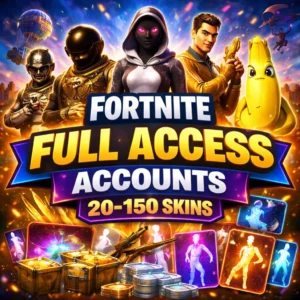 Fortnite Full Access Accounts – Guaranteed with 20-150 Skins Fortnite Full Access Accounts – Guaranteed with 20-150 Skins
