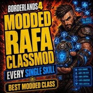 Borderlands 4 – Modded Rafa Classmode – Has Every Single Skill – Best Modded Class Borderlands 4 – Modded Rafa Classmode – Has Every Single Skill – Best Modded Class