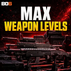 CoD Black Ops 6 (BO6) — Max Weapon Level Service