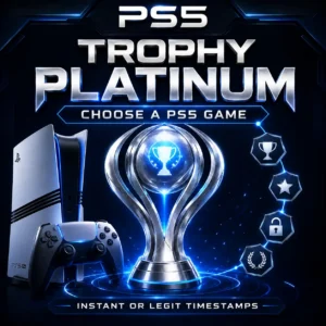 Trophy Platinum Service — Pick a PS5 Game (PS5) Trophy Platinum Service — Pick a PS5 Game (PS5)