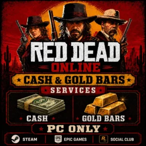 RDR2:Online Cash & Gold Bars Bundle Services [PC]