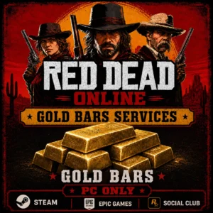 RDR2:Online Gold Bars Only Services [PC]